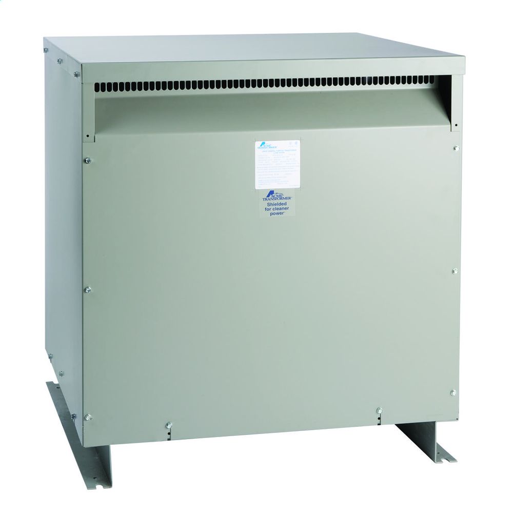 A dry-type distribution transformer