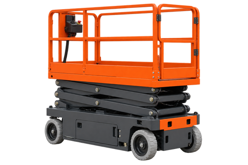 Illustrative unbranded compact electric scissor lift