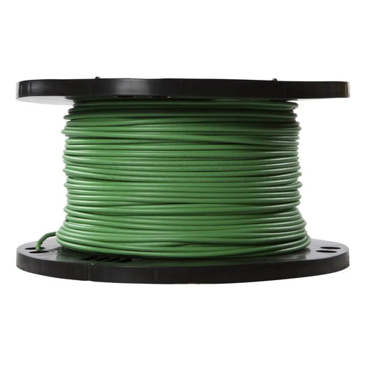 Southwire SIMpull 4 AWG Stranded Aluminum XHHW-2/RW90 Building Wire, Green, Cut