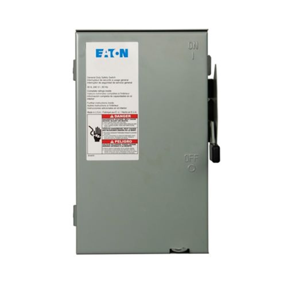 30A 2P 240V FUSED INDOOR SAFETY SWITCH