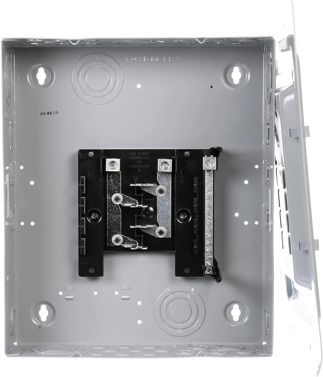 Siemens EQ 125A 8-Space 16-Circuit Main-Lug Load Center, 120/240V, Indoor NEMA Type 1, Flush-Mount