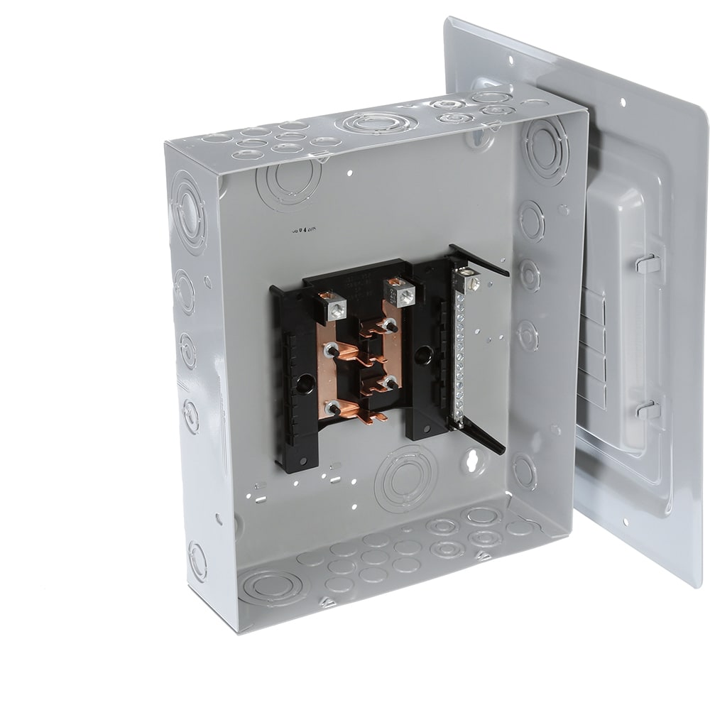Siemens EQ 125A 8-Space 16-Circuit Main-Lug Load Center, 120/240V, Indoor NEMA Type 1, Flush-Mount