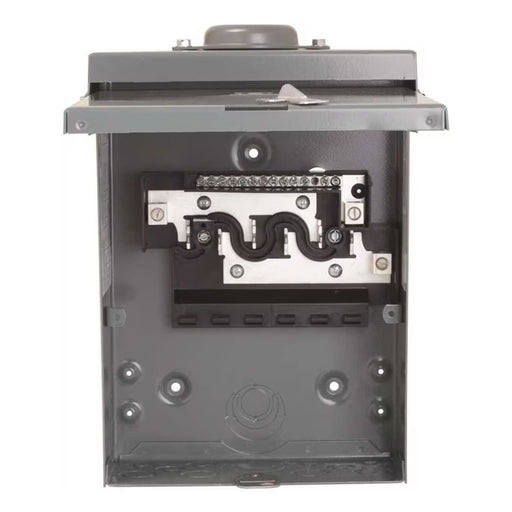 Square D Homeline 100A 6-Space 12-Circuit Outdoor Main Lug Load Center