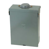 Square D Homeline 100A 6-Space 12-Circuit Outdoor Main Lug Load Center