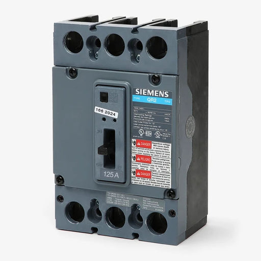 Siemens QR23B125 Type QR2 Molded Case Circuit Breaker, 125A, 3P, 240VAC