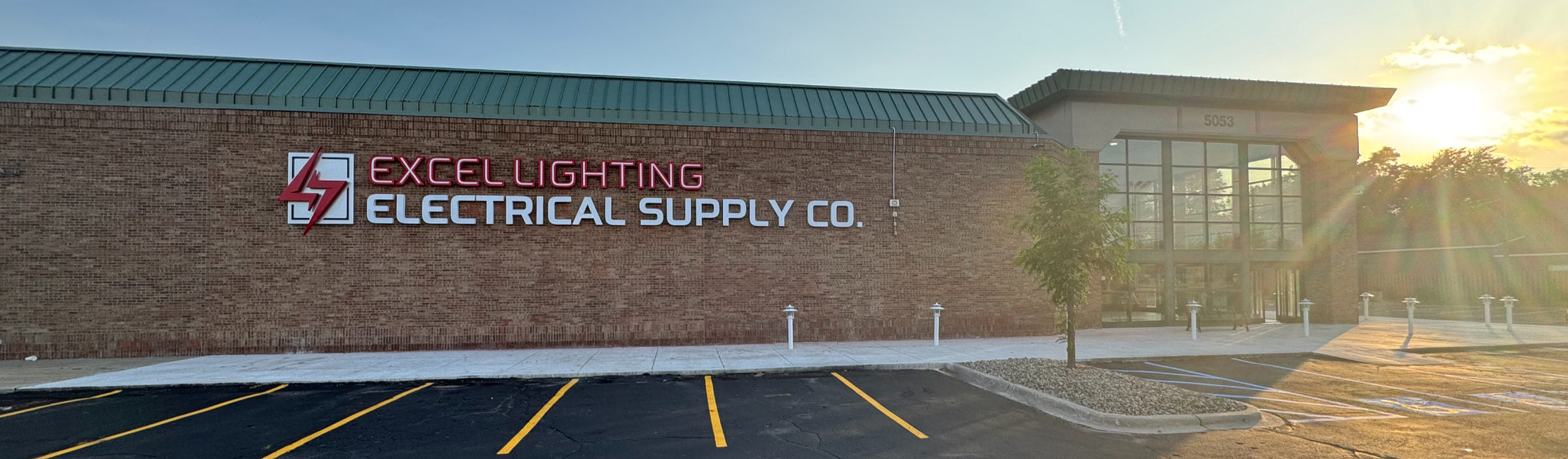 Excel Lighting & Electrical Supply Co. storefront at 5053 Dixie Highway in Waterford Township